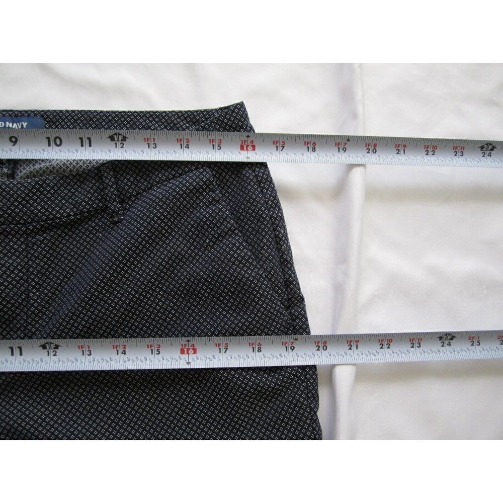 Women's Old Navy Harper Mid Rise Cotton Pants Sz 10 Reg (WP98) - Picture 7 of 11